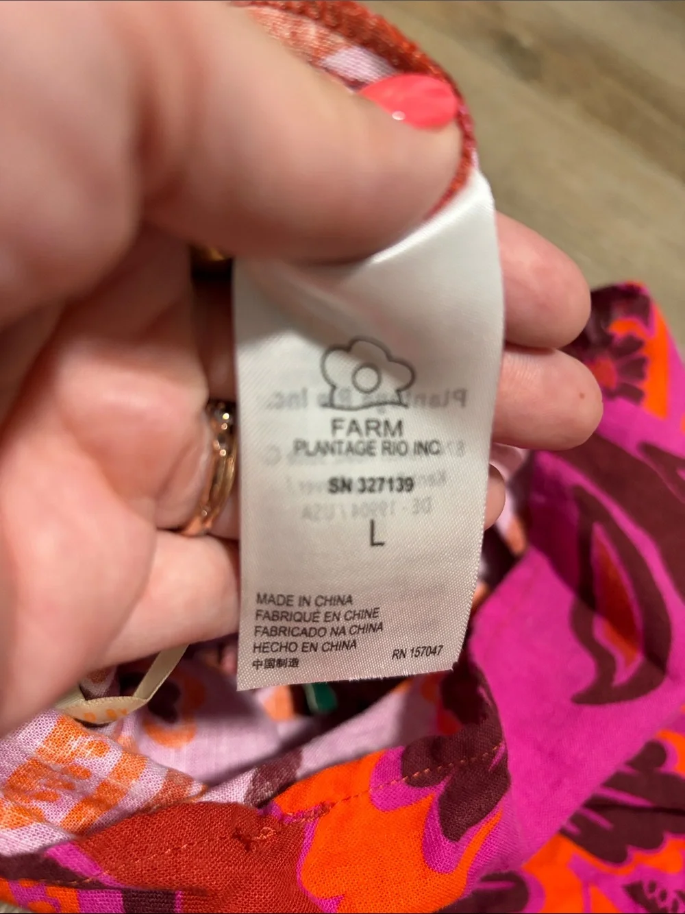 Farm Rio Linen Blend Shorts